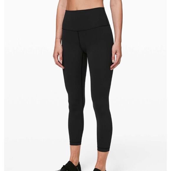 LULULEMON Wunder Under High Rise Tight Leggings Black 4 - Picture 1 of 10